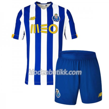 FC Porto Barn Hjemmedraktsett 2020-2021 Kortermet (+ Korte bukser)